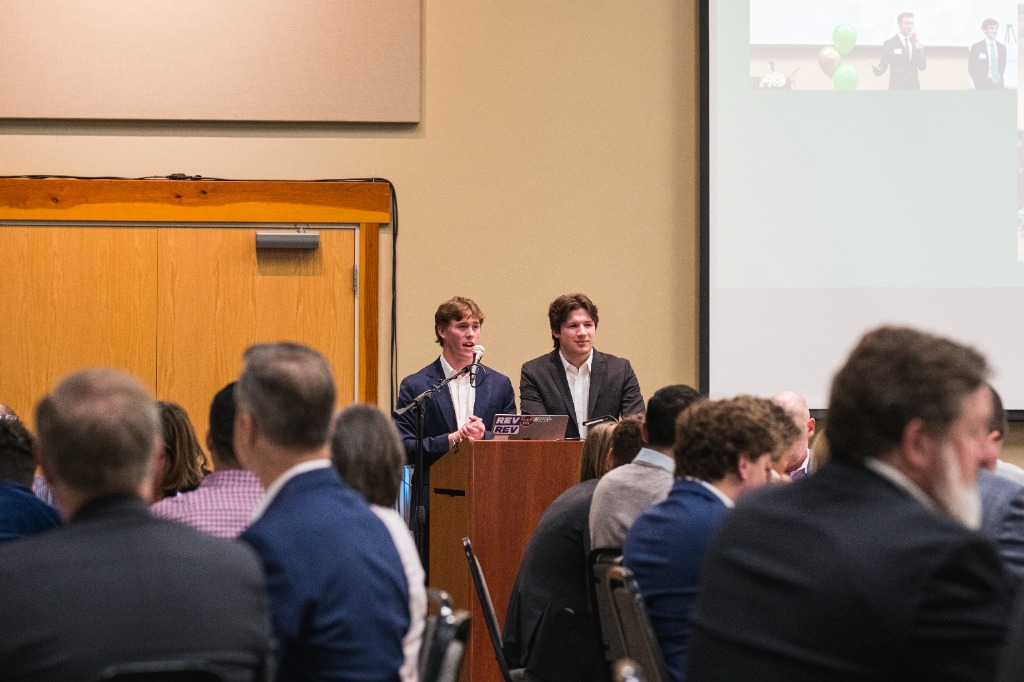 Speech at the auction